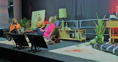 Mordscene på bogmessen