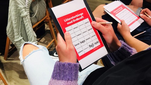 Litteraturbingo #vigenstarteraalborgsammen