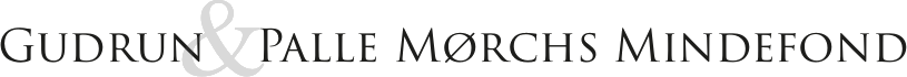 Logo af Gudrun og Palle Mørchs Mindefond
