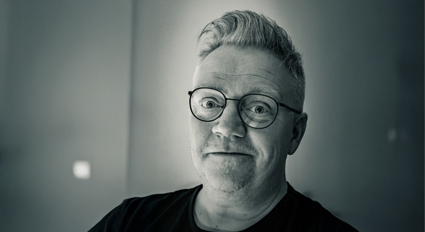 Portræt billede af Martin Jørgensen - moderator