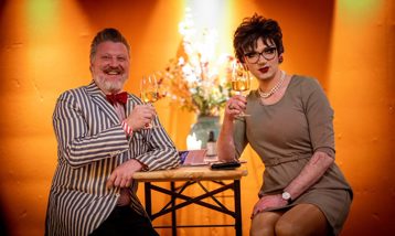 Lars Henriksen og Chantal Al Arab